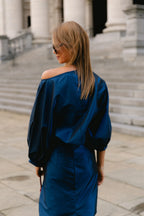 Sutton blouse navy - Les Jumelles