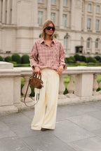 Pantalon Rose jaune beurre - Les Jumelles