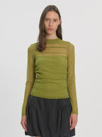 Inge longsleeve top iguana - Edited