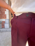 Justo broek merlot - Nathalie Vleeschouwer