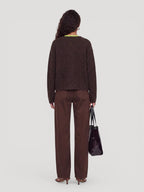 Iliana cardigan brown - Edited