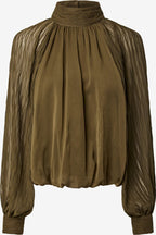 Yasolera blouse dark olive - YAS