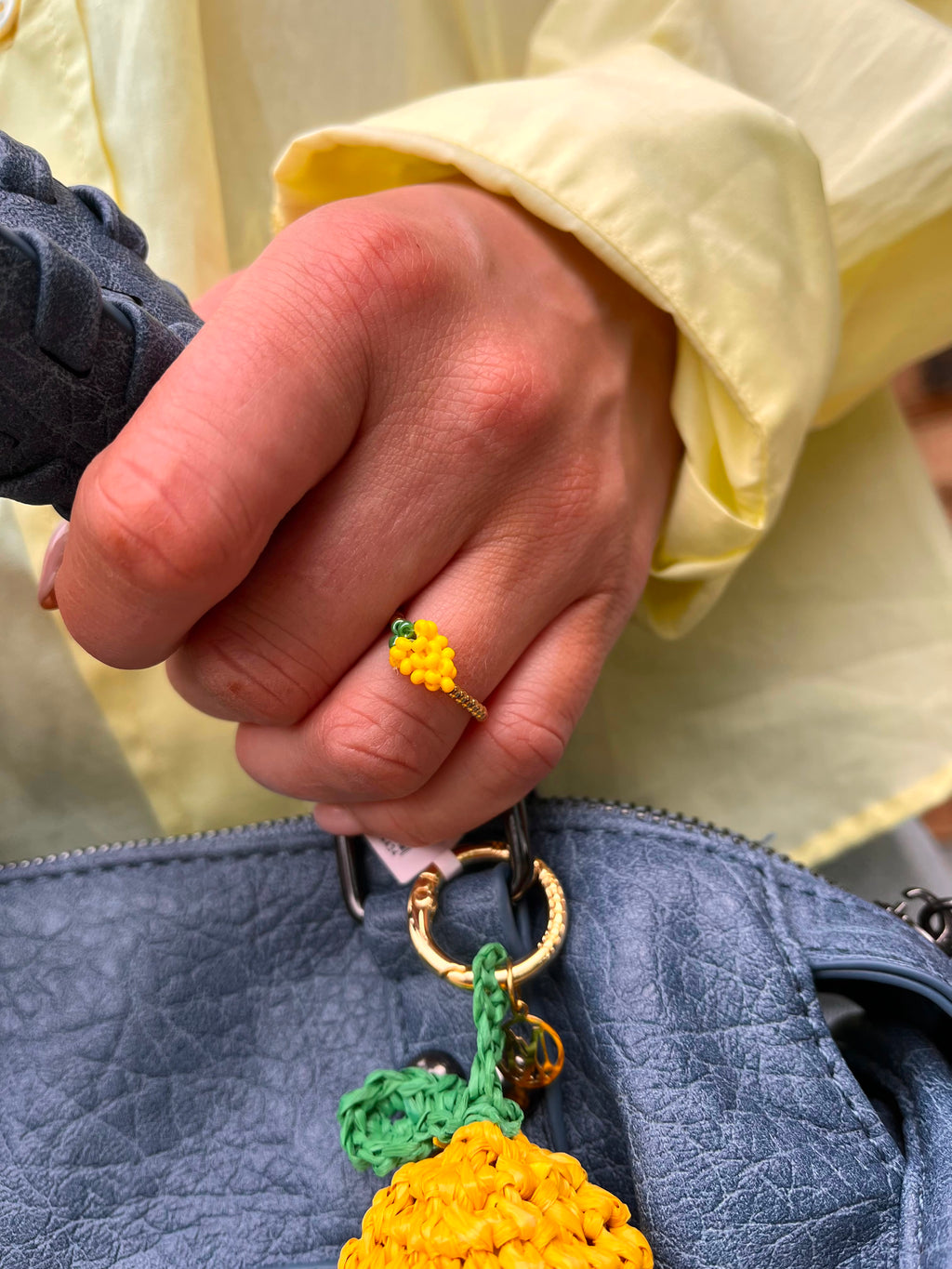 Ciao stretch ring met citroen - My Jewellery