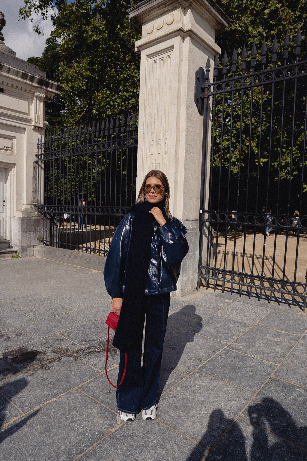 Jodie vest navy - Les Jumelles