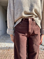 Jackson corduroy broek brown - Les Soeurs