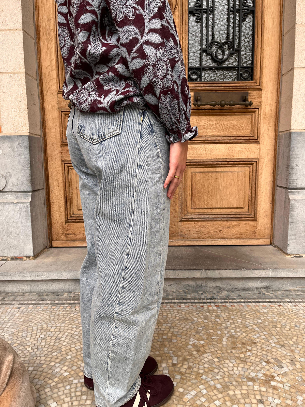 Meryl Jeans Mid Blue - Les Soeurs