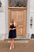 Bobbie one shoulder jurk - Les Soeurs
