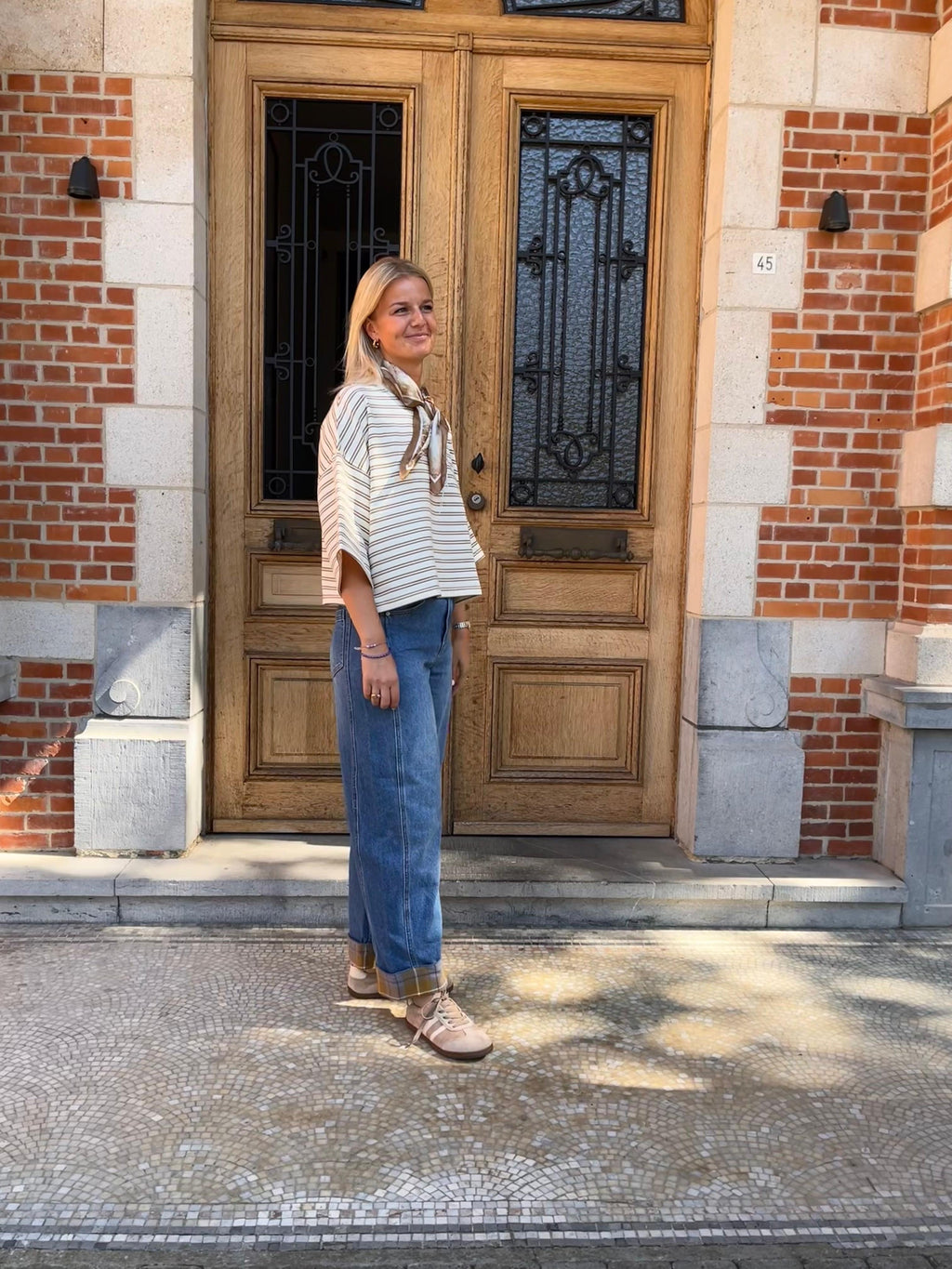 Yaslua barrel jeans - YAS