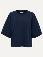 Tiara t-shirt navy - Les Soeurs