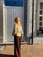 Jackson corduroy broek brown - Les Soeurs