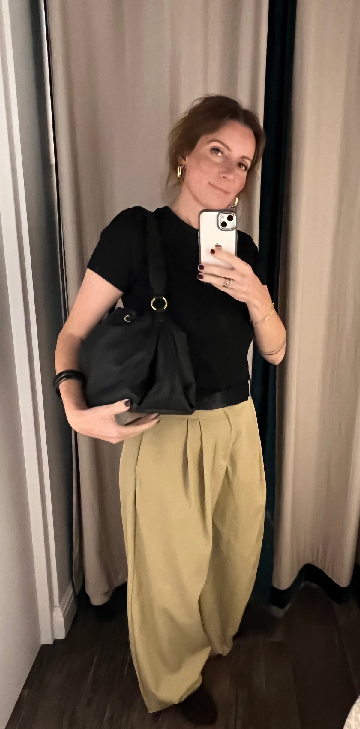 Stewart geplooide broek sand - Les Soeurs