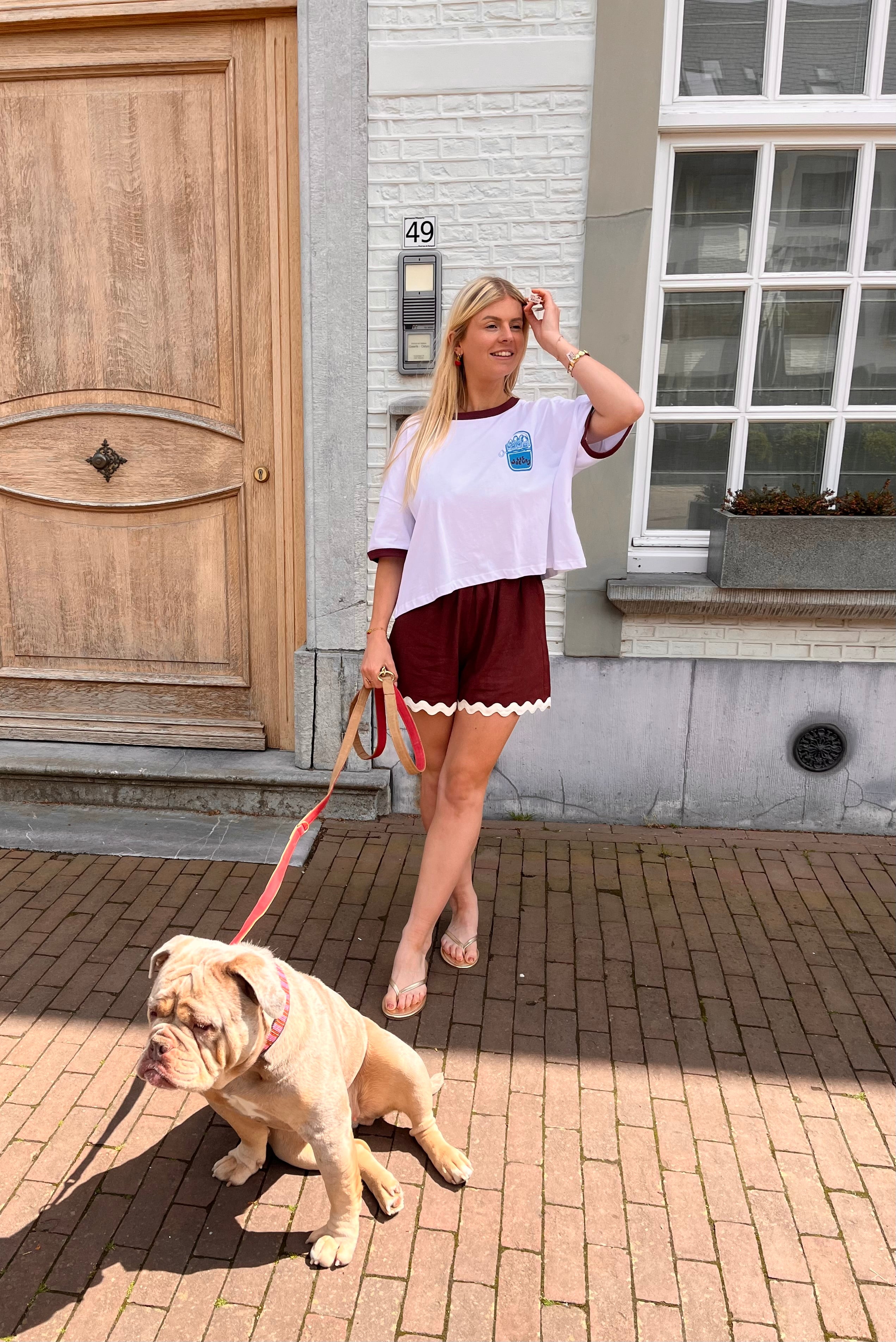 Amadou short bordeaux - Les Soeurs