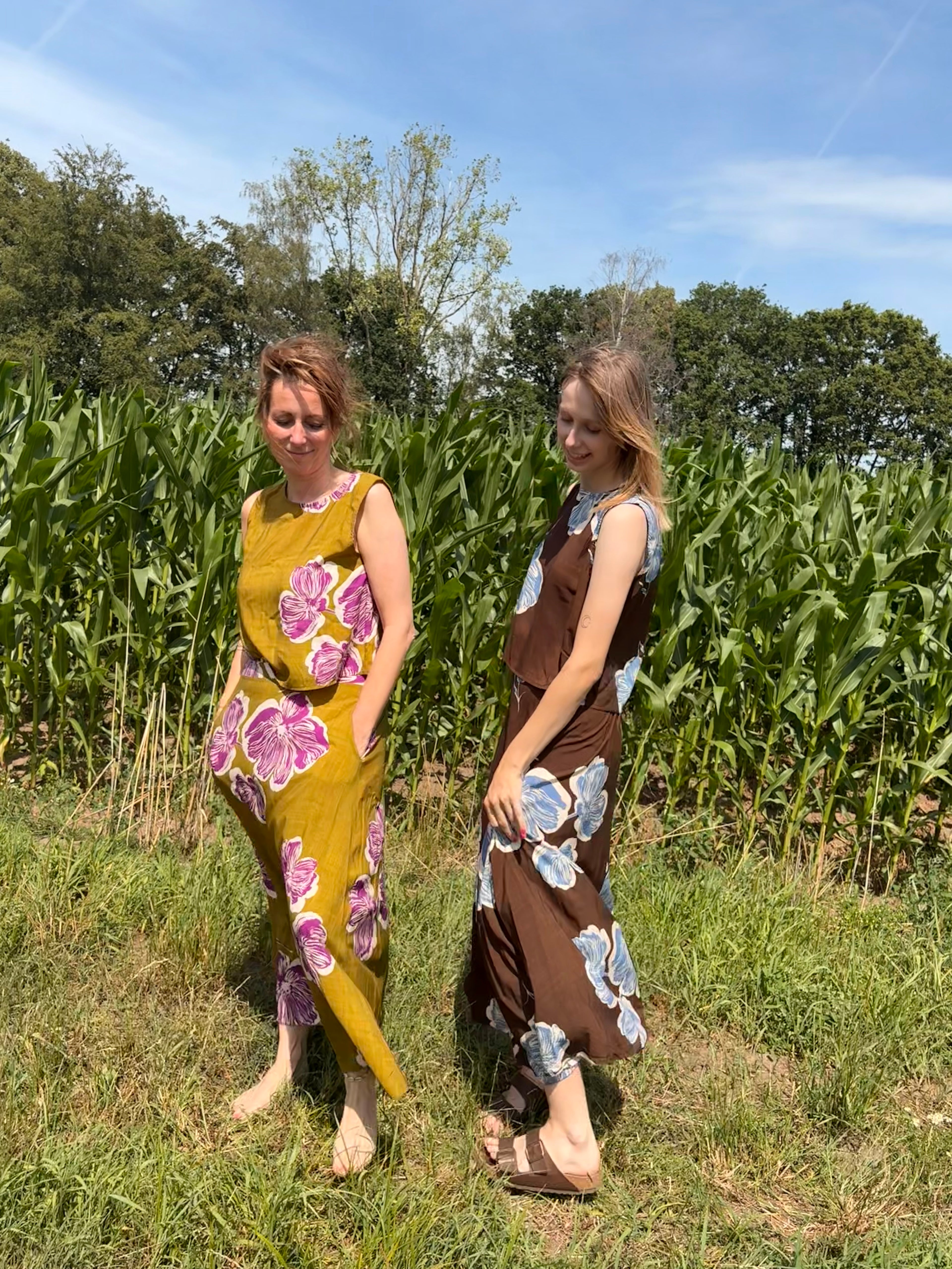 Luna rok bruin