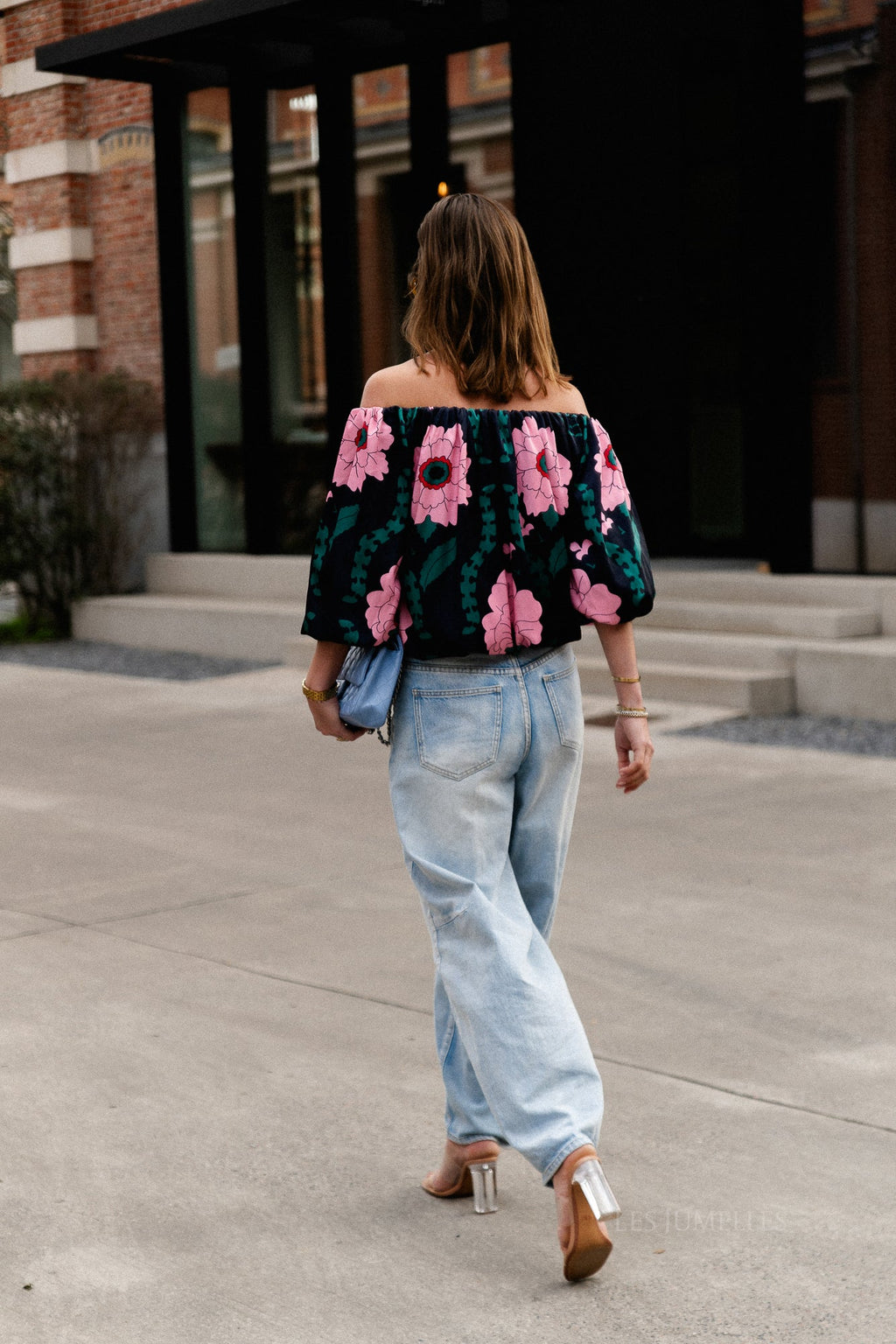 Rumi off shoulder blouse - Les Jumelles