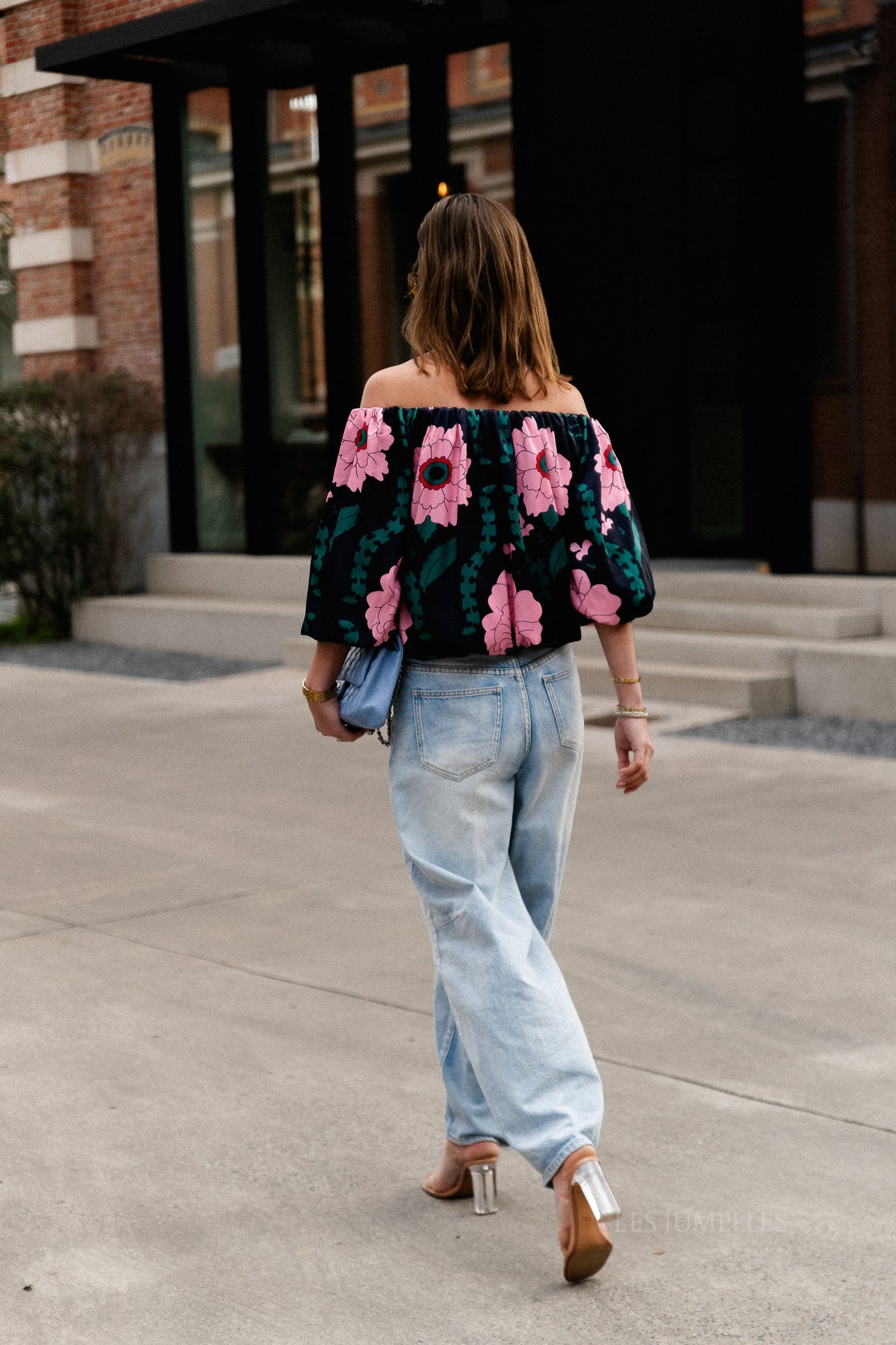 Rumi off shoulder blouse - Les Jumelles