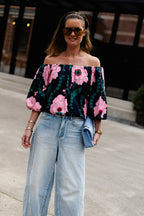 Rumi off shoulder blouse - Les Jumelles