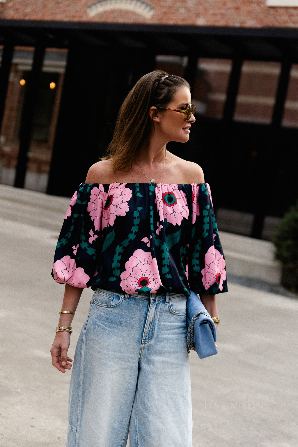 Rumi off shoulder blouse - Les Jumelles