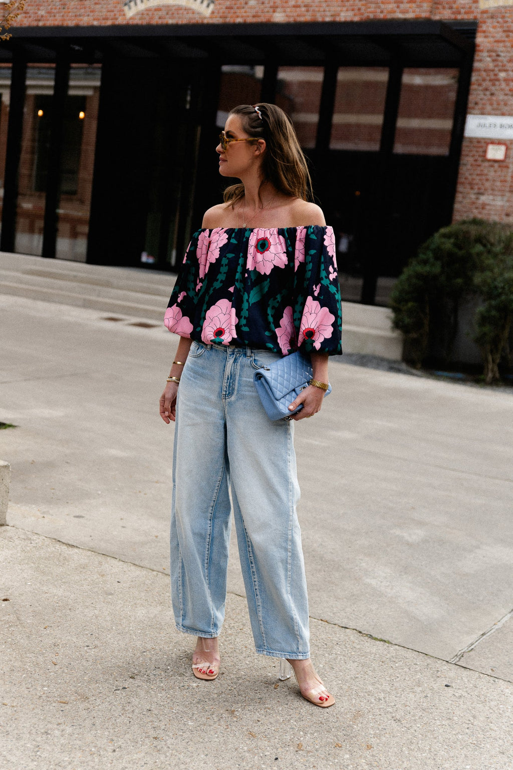 Rumi off shoulder blouse - Les Jumelles