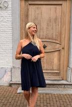 Bobbie one shoulder jurk - Les Soeurs