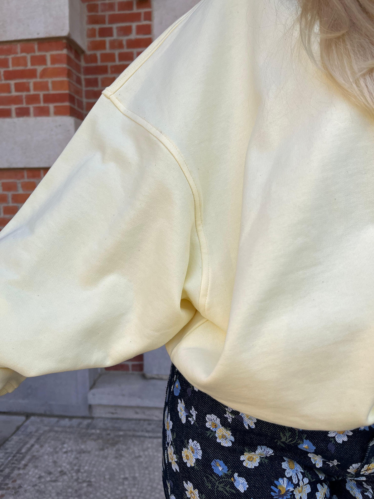 Emielia Pullover Flanell - Bearbeitet
