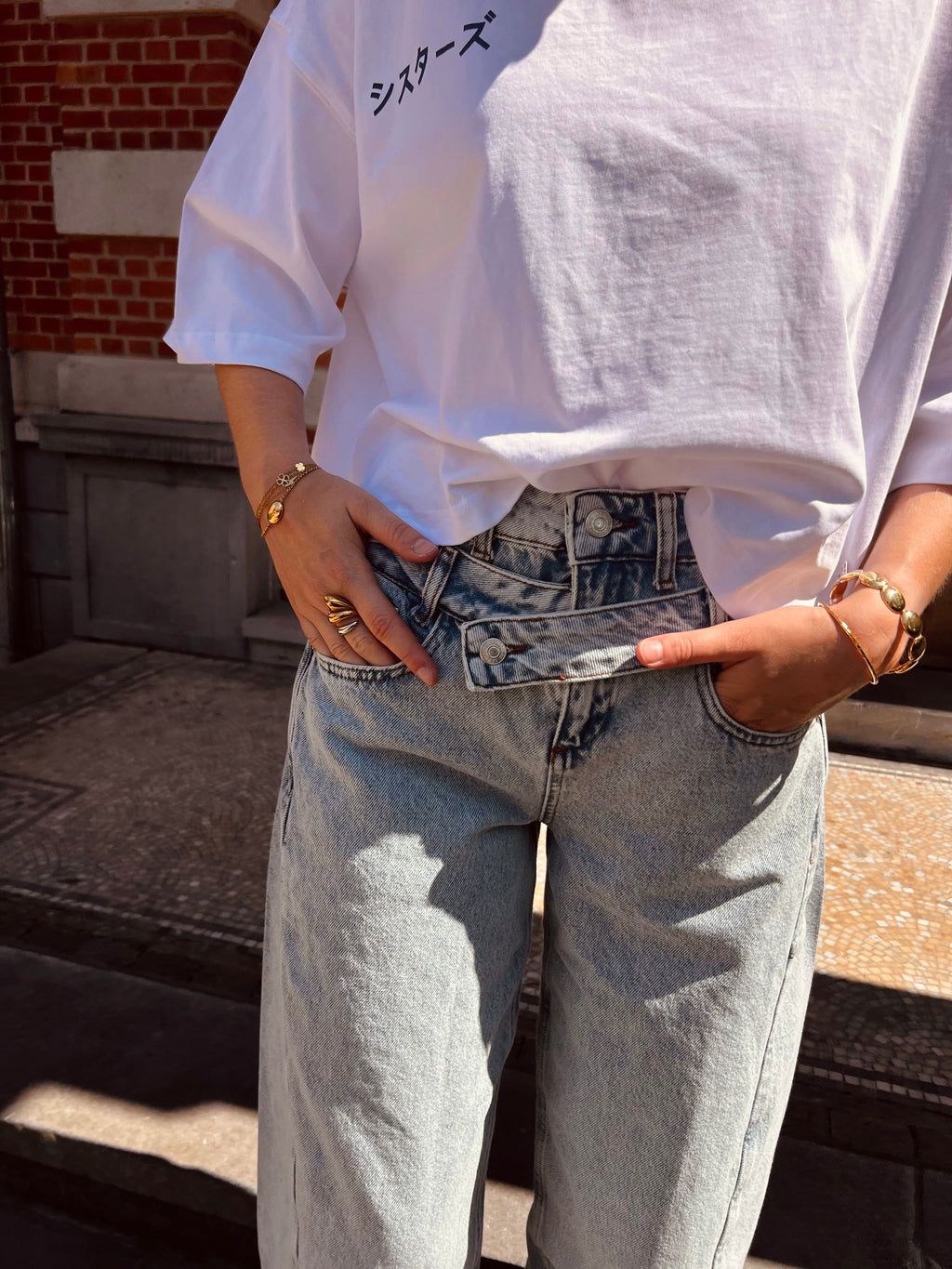 Marlene jeans light blue - Les Soeurs