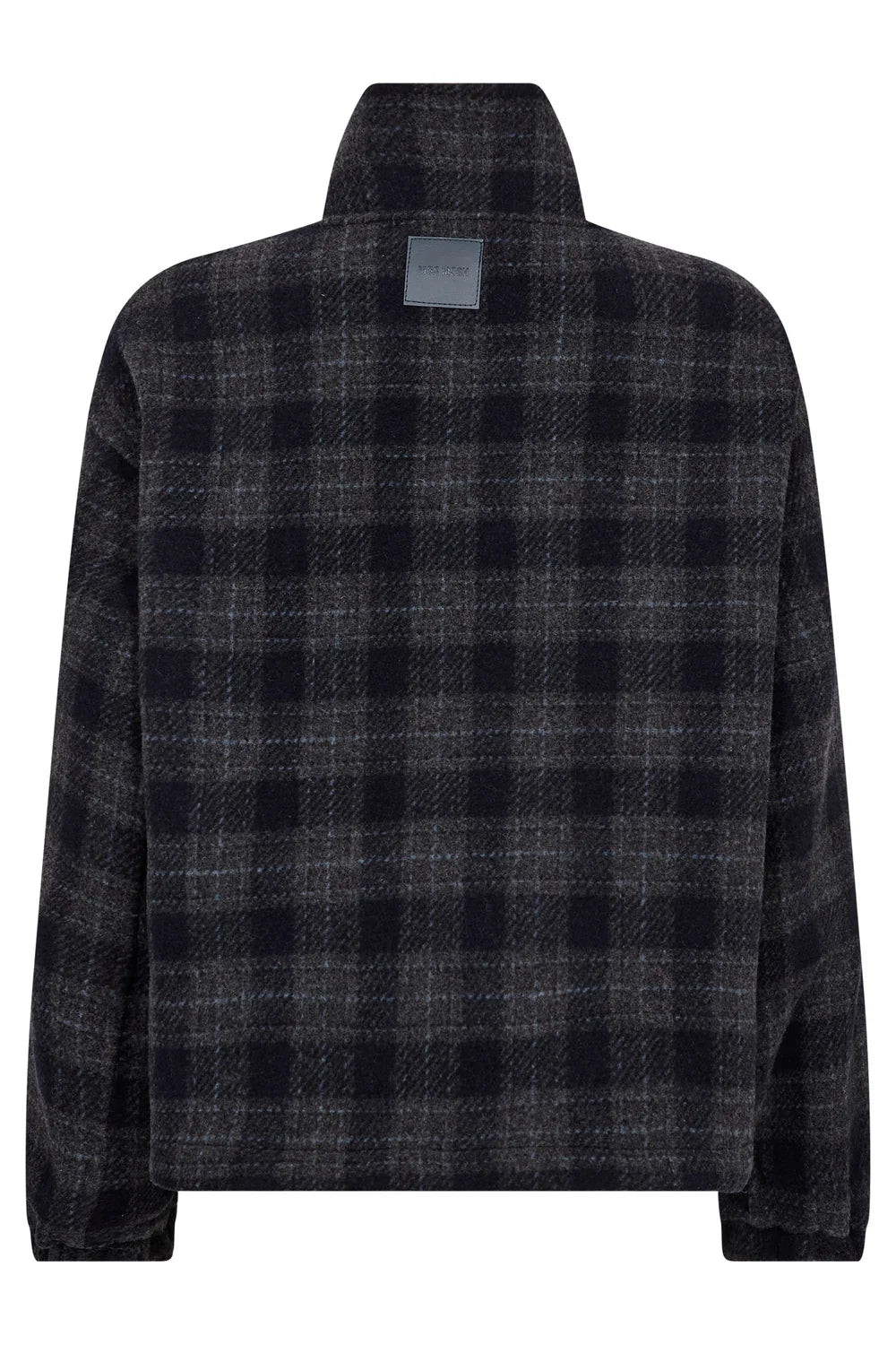 Camille Check jacket navy - Mos Mosh
