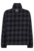 Camille Check jacket navy - Mos Mosh