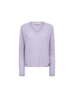 Mape Sophia V-neck knit violet - Mos Mosh
