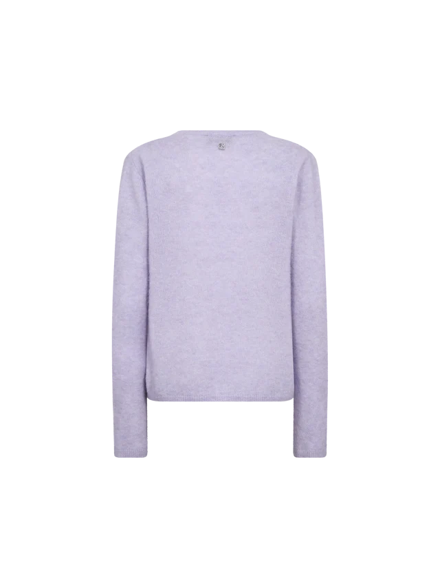 Mape Sophia V-neck knit violet - Mos Mosh