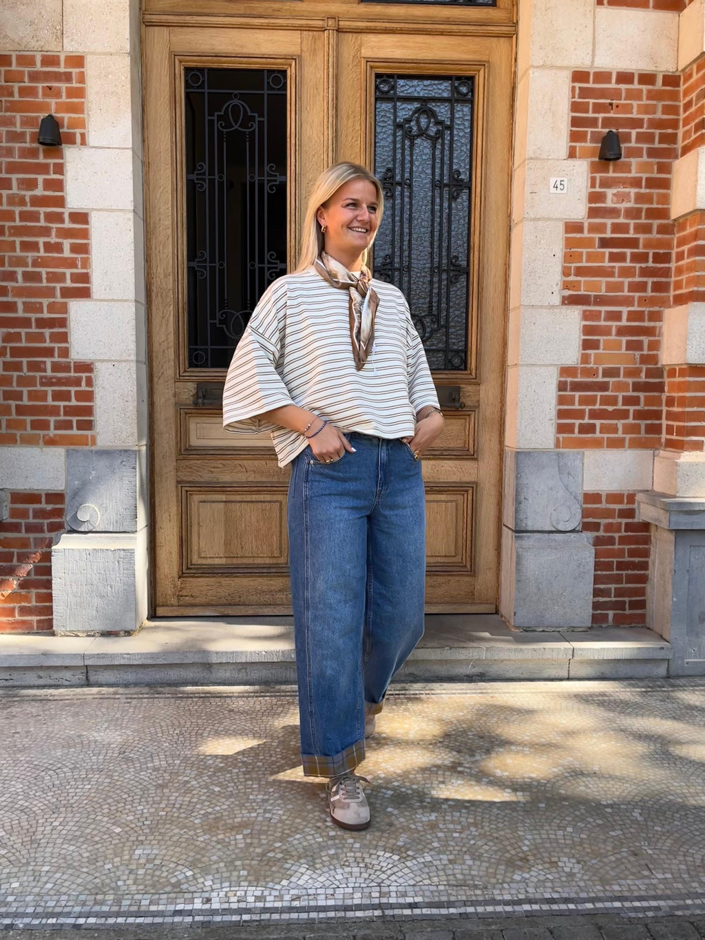 Yaslua barrel jeans - YAS