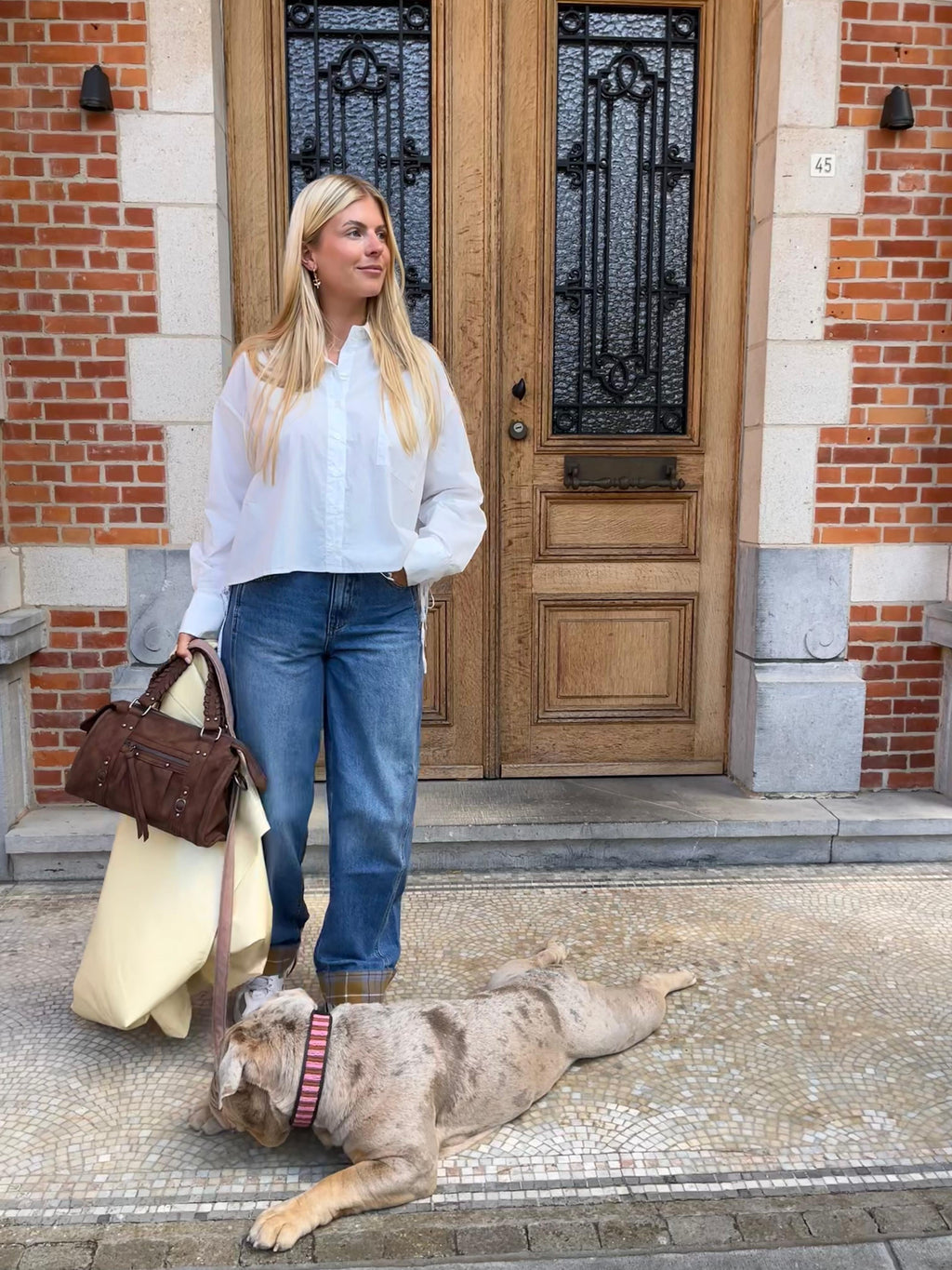 Yaslua barrel jeans - YAS