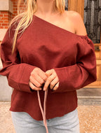 Koppelverkoop - Cilou off shoulder blouse - Les Soeurs