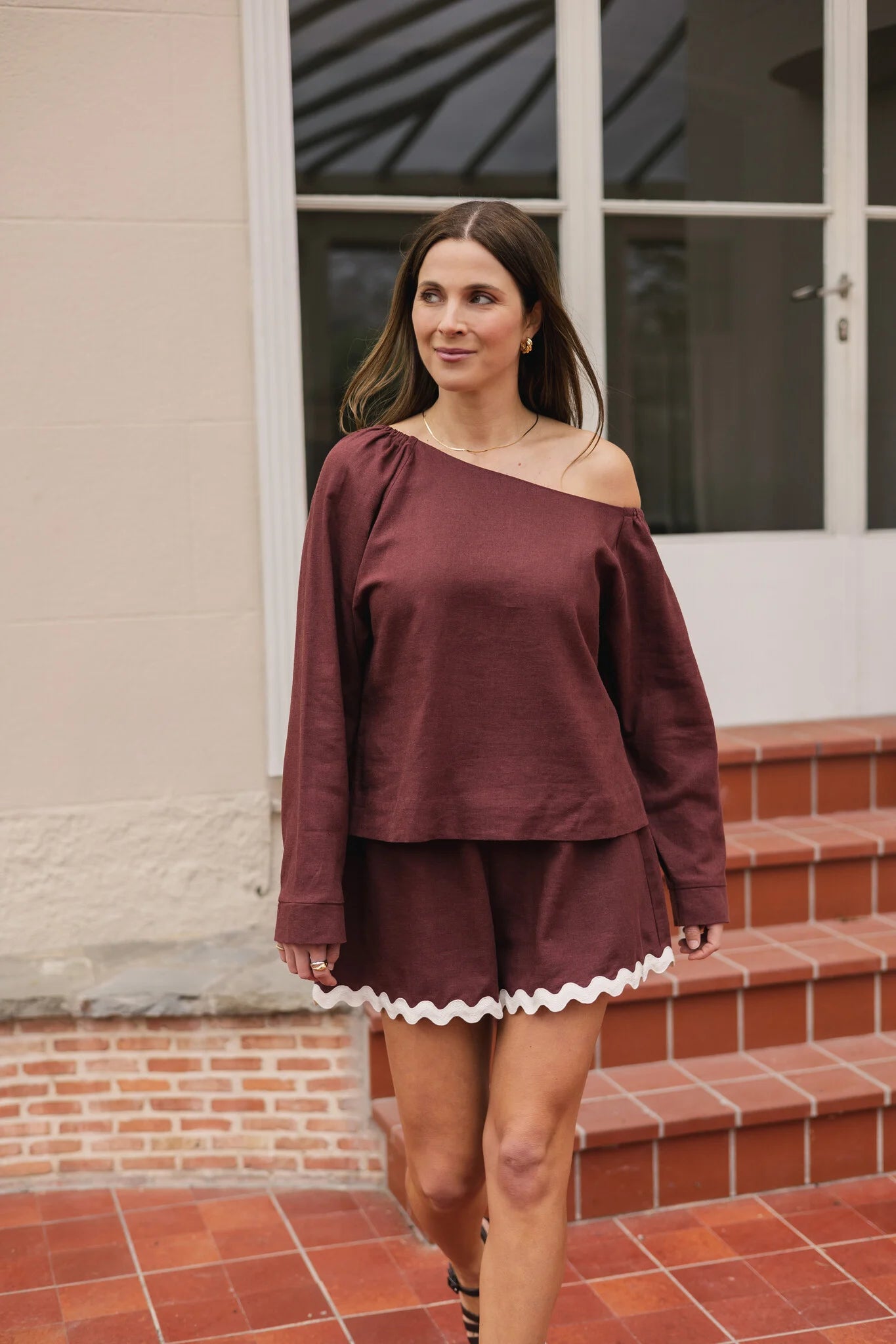 Cilou off shoulder blouse - Les Soeurs