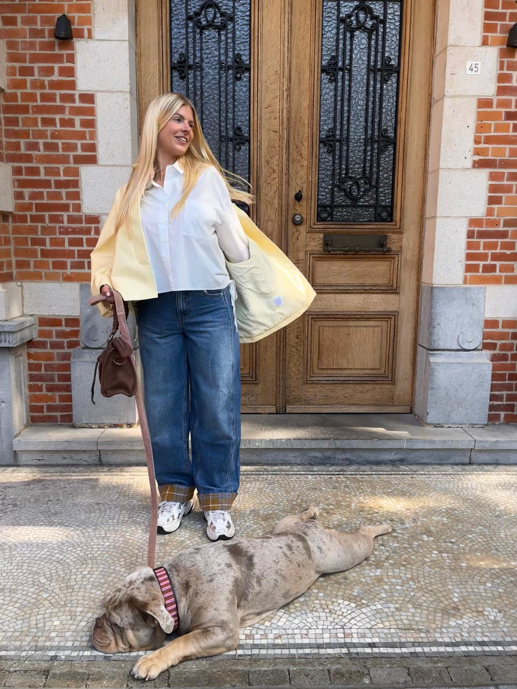 Jodie vest butter yellow - Les Jumelles