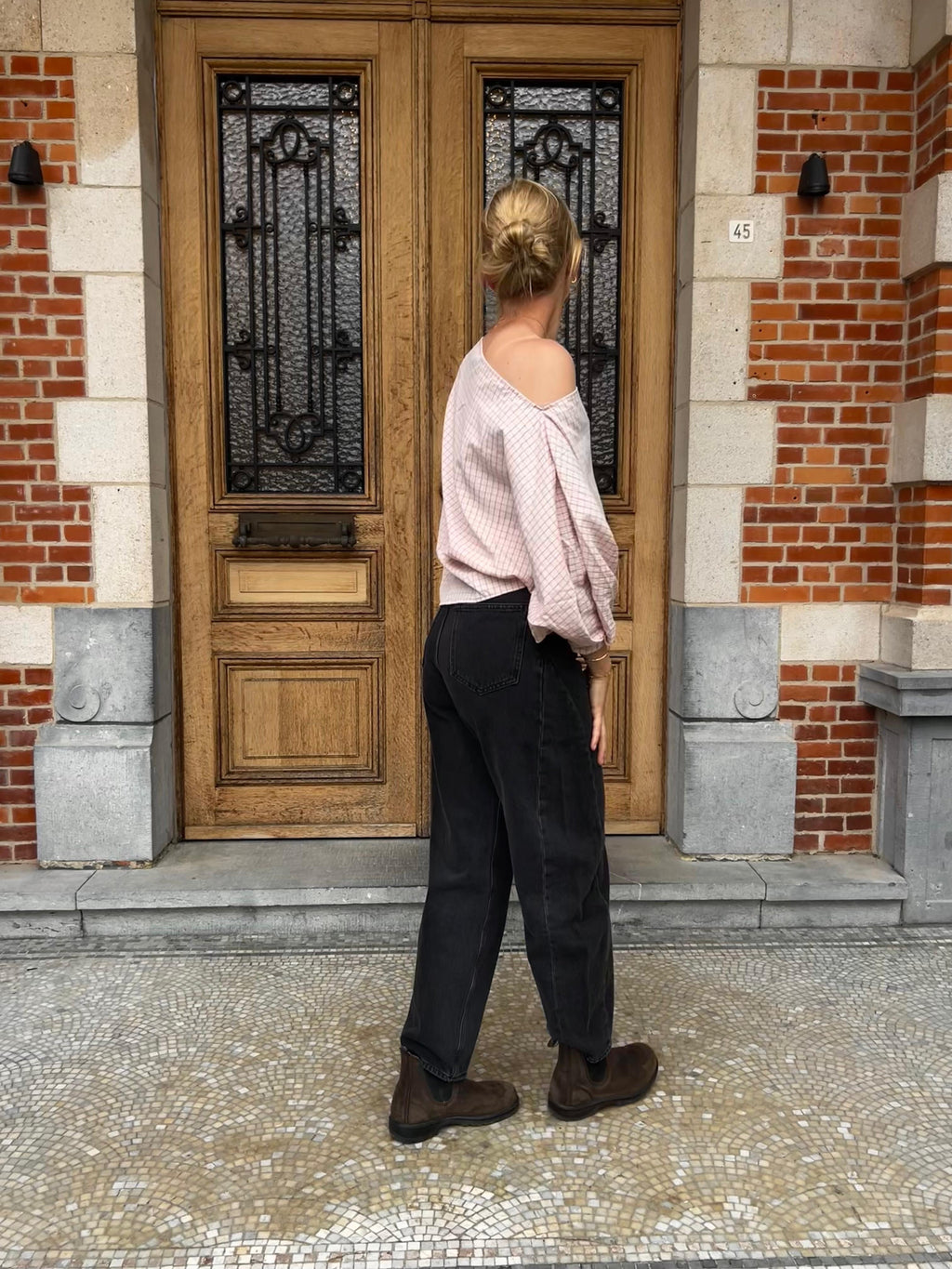 Meryl jeans black - Les Soeurs