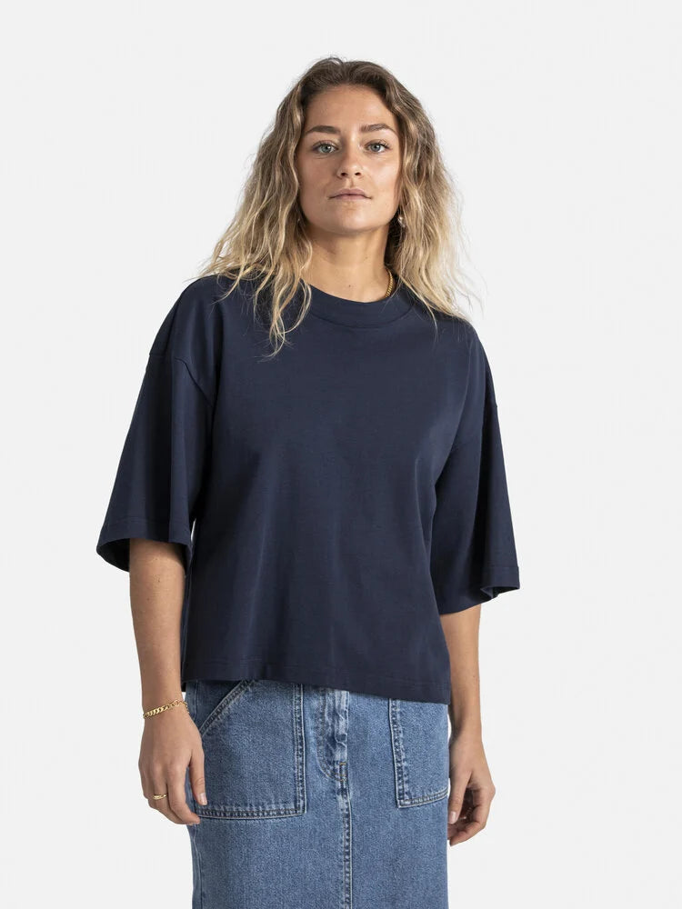 Tiara t-shirt navy - Les Soeurs