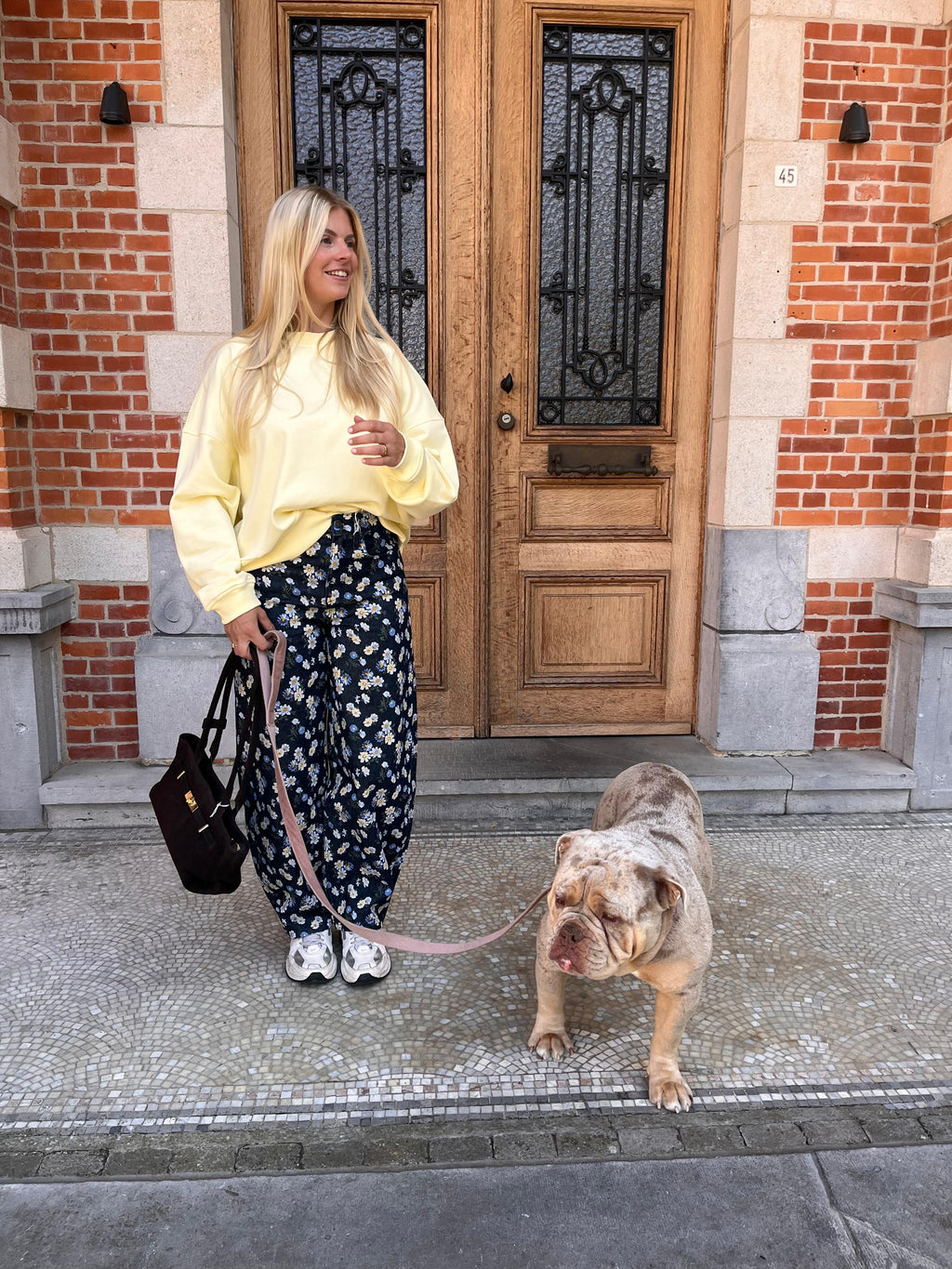 Emielia Pullover Flanell - Bearbeitet