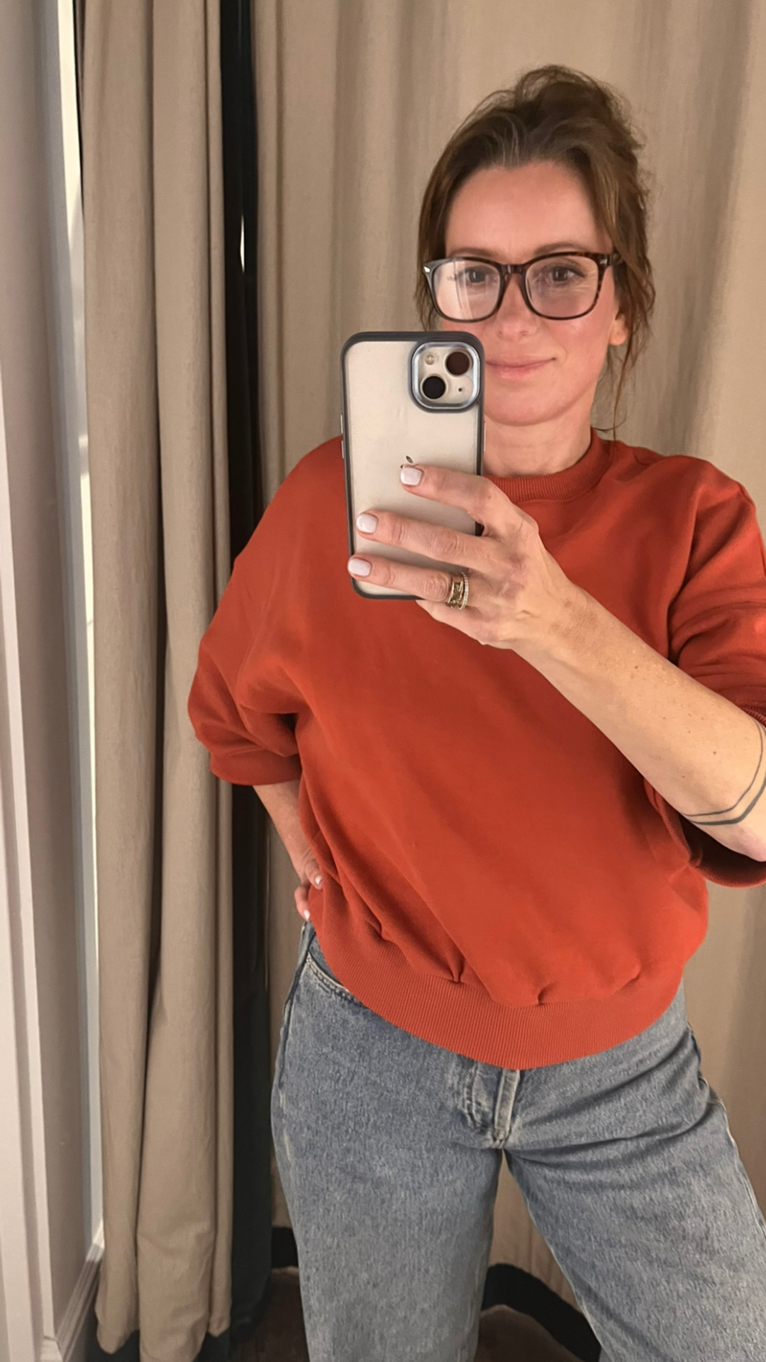 Hibiscus sweater bossa nova - Nathalie Vleeschouwer