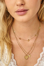 Love ketting met open hartjes - My jewellery