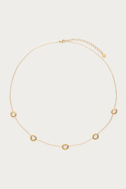 Love ketting met open hartjes - My jewellery