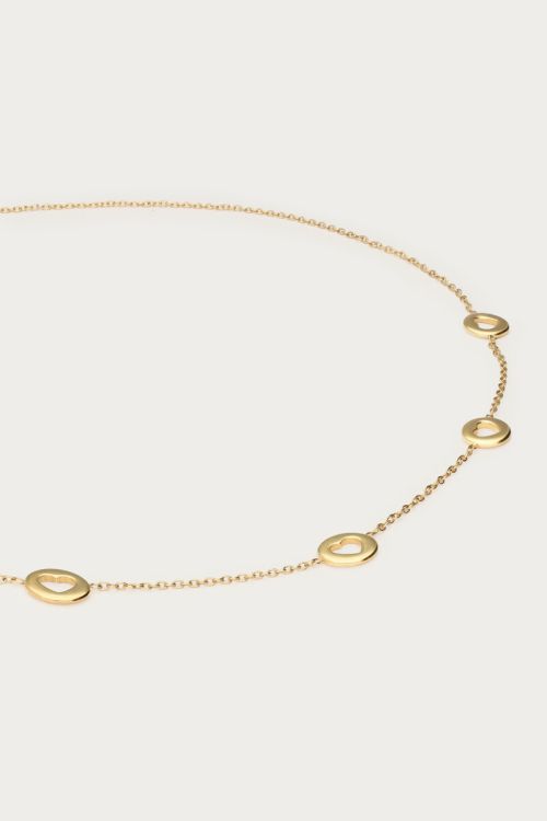 Love ketting met open hartjes - My jewellery