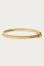 Love dubbele bangle met hartje - My jewellery