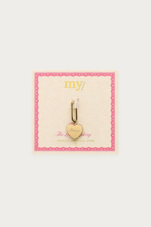 Love bedel hartje "Forever" - My jewellery