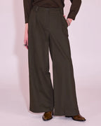 Zoella broek in winter moss - Nathalie Vleeschouwer