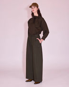 Zoella broek in winter moss - Nathalie Vleeschouwer