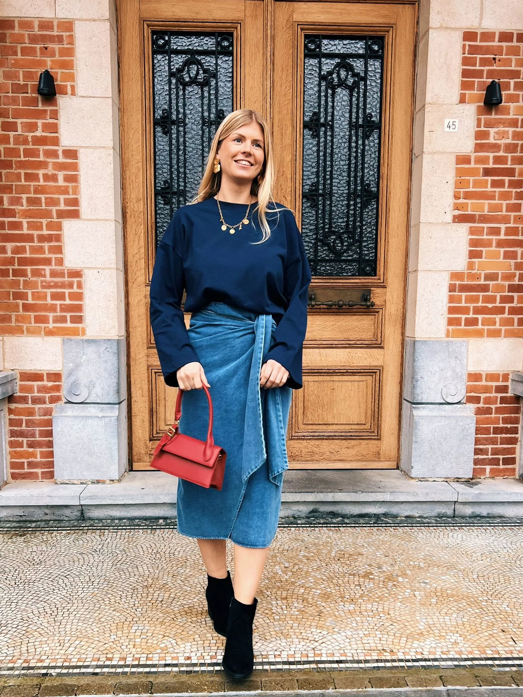 Aline T-shirt lange mouwen - Les Soeurs