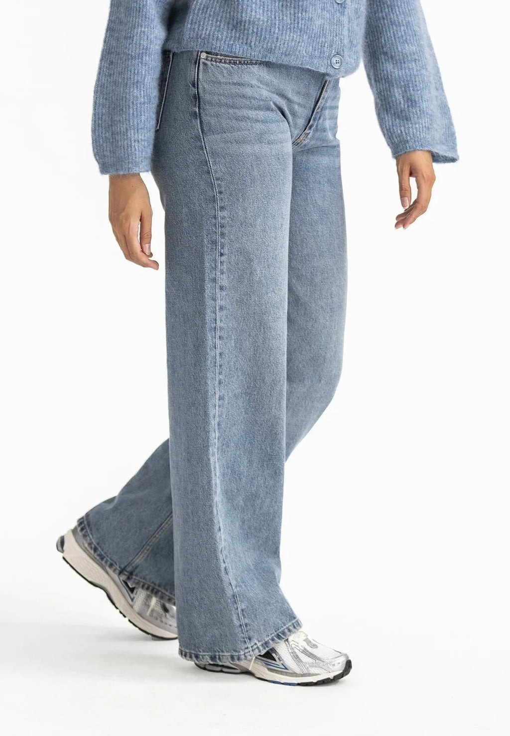 Jules lightblue  jeansbroek - Les Soeurs