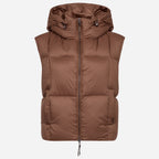 Kiara Tally down vest brown - Mos Mosh
