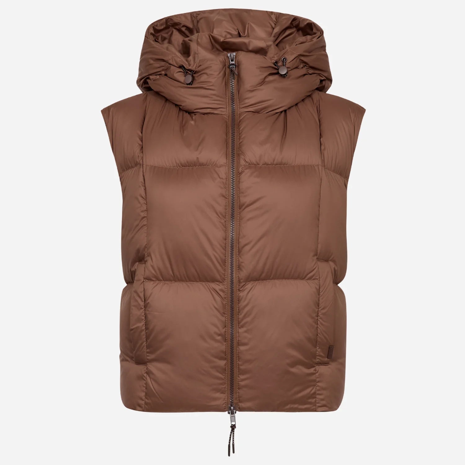 Kiara Tally down vest brown - Mos Mosh