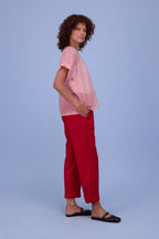 Faro blouse red - Nathalie Vleeschouwer
